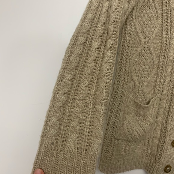 Atmosphere chunky cable knit cardigan US 6 - Picture 4 of 9